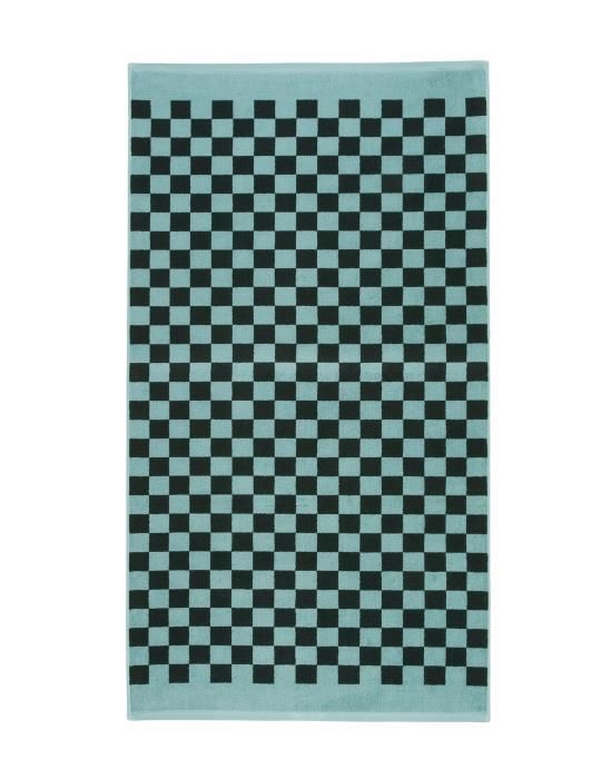 Marc O\'Polo Håndklæde - Checker 50 x 100 cm Aquamarine
