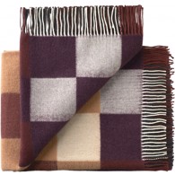 Silkeborg Uldspinderi plaid - Plain Beat Varm Red