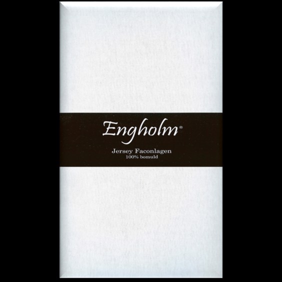 Engholm jerseylagen - Faconlagen 90x200x20 cm White