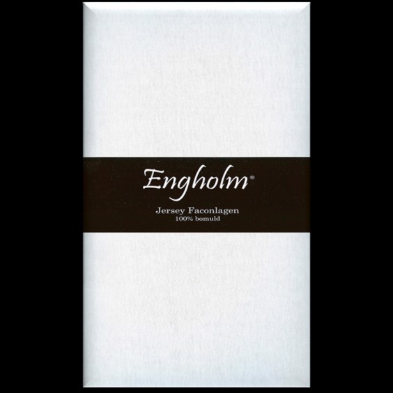 Engholm jerseylagen - Faconlagen 90x220x20 cm White