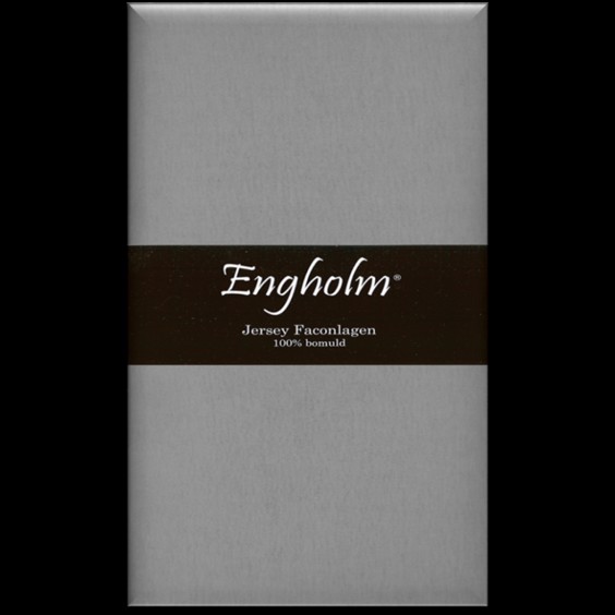 Engholm jerseylagen - Faconlagen 90x220x20 cm Grey