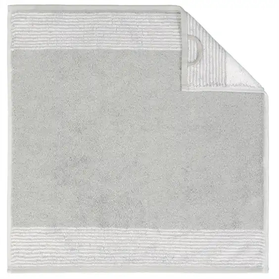 Cawö Køkkenhåndklæde - Two Tone 50 x 50 cm Platin