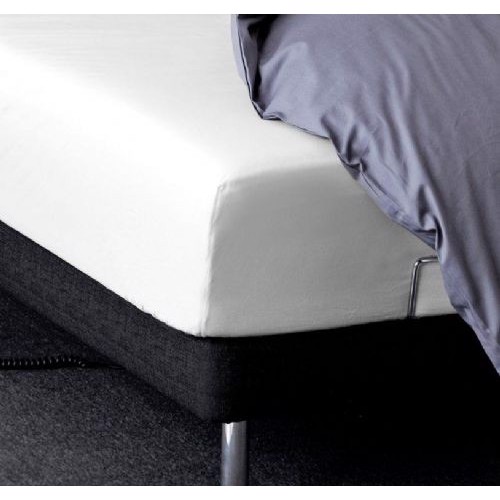 CPH Living - Percale Faconlagen 90 x 210 cm Hvid