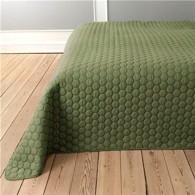 Pantomime sengetæppe i army grøn fra Pönt by Pagunette