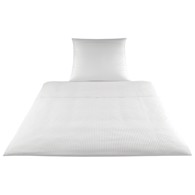 Elegante sengetøj - Classic Milano White