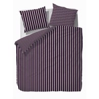 Marc O'Polo Sengetøj - Classic Stripe Plum