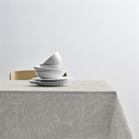 Södahl Damask dug - Abstract Leaves Beige