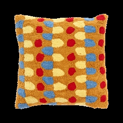 Villa Collection pude - Styles 45 x 45 cm Amber/Rød/Blå/Gul