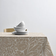 Södahl Akryldug - Abstract Leaves Beige