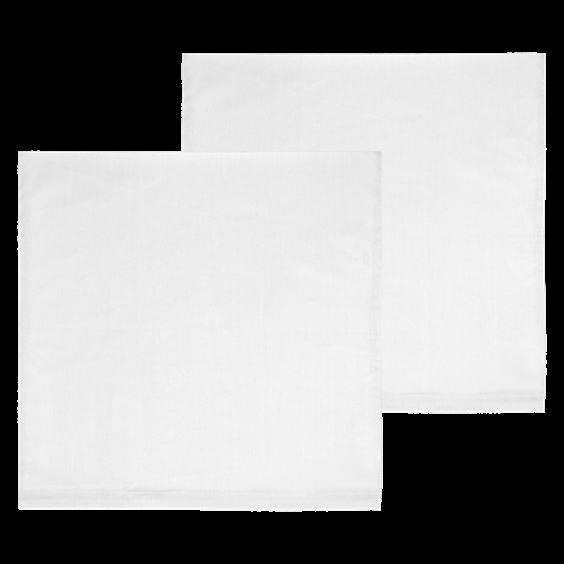 Södahl Pudebetræk - Calm 60 x 63 cm White - 2-pak