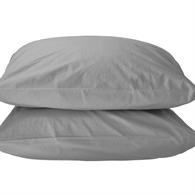 Södahl Pudebetræk - Calm 60 x 63 cm Stone Grey - 2-pak