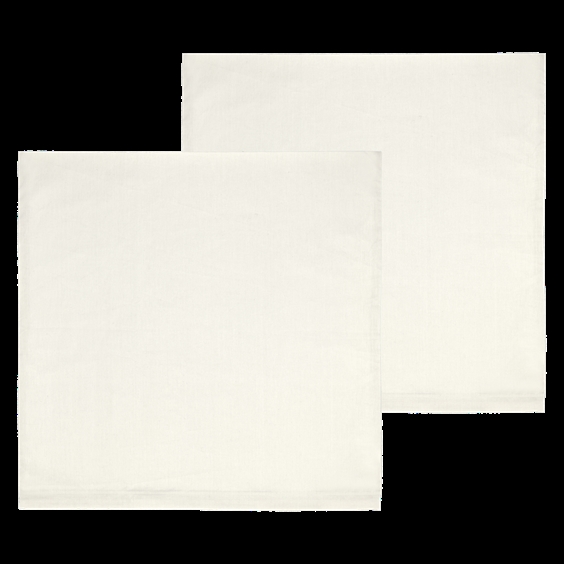 Södahl Pudebetræk - Calm 60 x 63 cm Off-white - 2-pak
