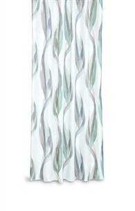 Compliments Badeforhæng m/rynkebånd - Tangle 140 x 200 cm Green