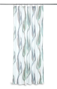 Compliments Badeforhæng m/ringe - Tangle 140 x 200 cm Green