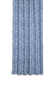 Compliments Badeforhæng m/rynkebånd - Fuji 140 x 200 cm Blue