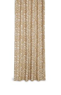 Compliments Badeforhæng m/rynkebånd - Fuji 140 x 200 cm Mustard