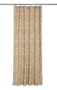 Compliments Badeforhæng m/ringe - Fuji 140 x 200 cm Mustard