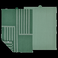 Södahl Viskestykke - Reflection Pine Green - 2-pak