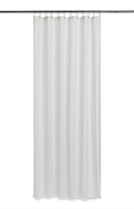 Compliments Badeforhæng m/ringe - Linea 140 x 200 cm Light Grey