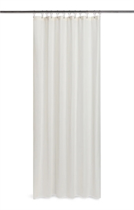 Compliments Badeforhæng m/ringe - Flax 140 x 200 cm Cream