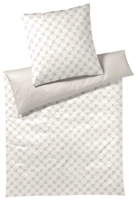 JOOP! Sengetøj - Cornflower Double 140 x 220 cm Light Cream