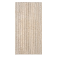 Cawö Håndklæde Serie - Luxury Two Tone Stripes Natur