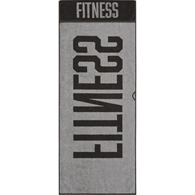 Cawö Fitness håndklæde - Fitness 50 x 130 cm Metal