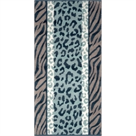 Cawö Håndklæde Serie - Noblesse Animal Emerald/teal