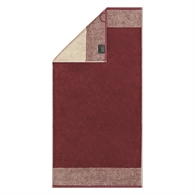 Cawö Håndklæde Serie - Luxury Two Tone Bordeaux