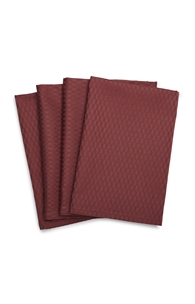 Compliments Munderserviet - Tile 45 x 45 cm Wine Red - 4 stk./pk