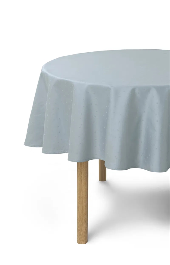 Compliments Damask dug - Confetti Ø200 cm Mineral Blue