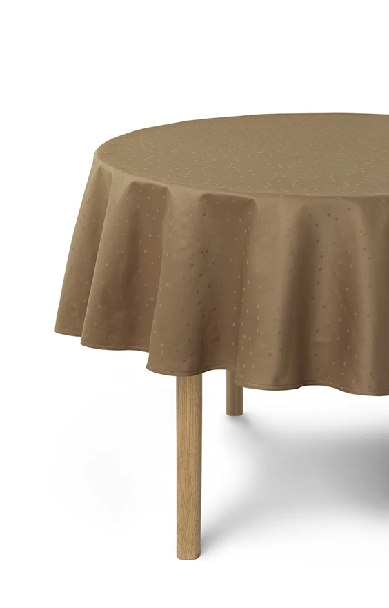 Compliments Damask dug - Confetti Ø200 cm Walnut