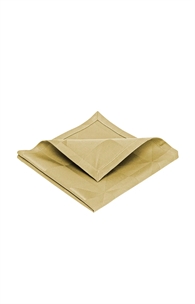 Compliments Damask mundserviet - Wind 45 x 45 cm Brass - 4 stk./pk.