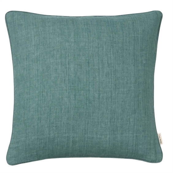 Cozy Living Copenhagen Pudebetræk - Light Linen 50 x 50 cm Jungle Green