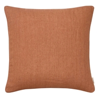 Cozy Living Copenhagen Pudebetræk - Light Linen 50 x 50 cm Terracotta