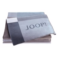 Biederlack plaid - JOOP! Mosaic Blue/graphite