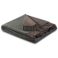 Biederlack plaid - Kashmir Green/brown