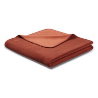 Biederlack plaid - Duo Terracotta