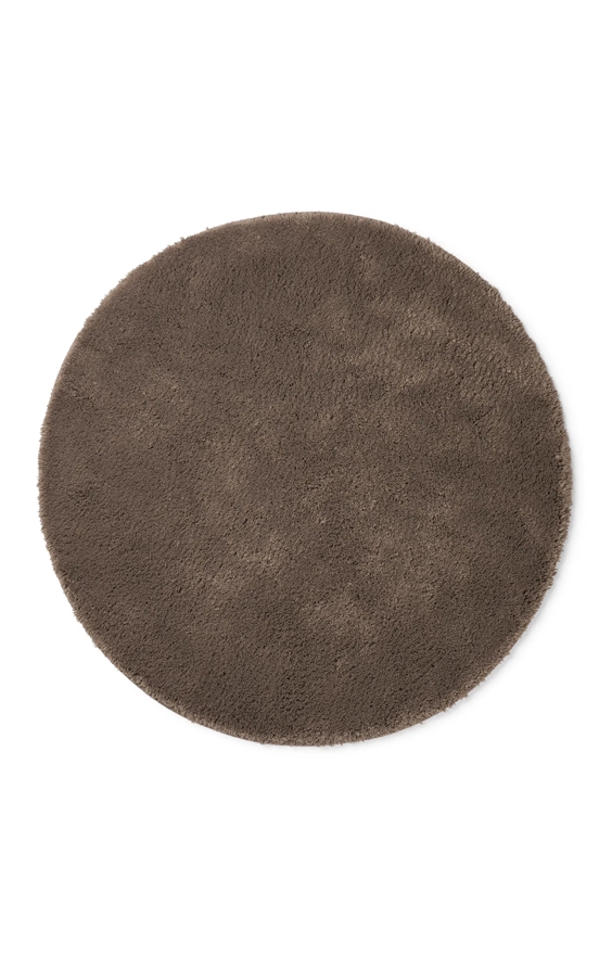 Compliments bademåtte - Loop Ø75 cm Brown