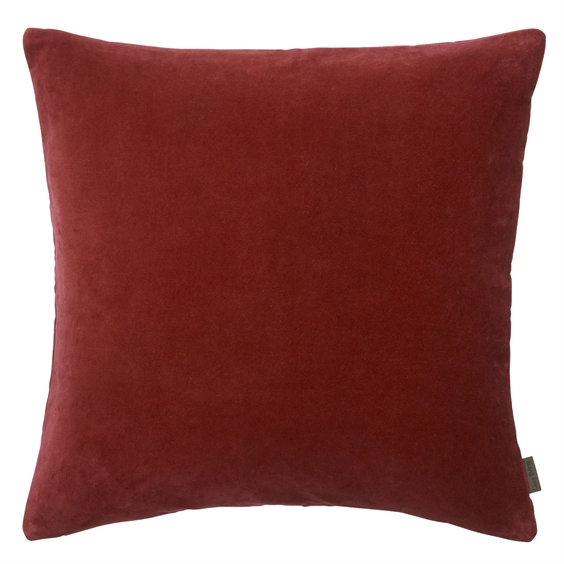 Cozy Living Copenhagen Pudebetræk - Velvet Soft 50 x 50 cm Red Kiss