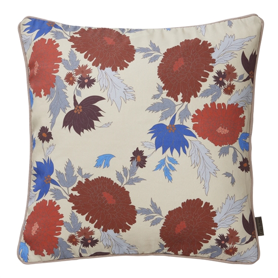 Cozy Living Copenhagen Pudebetræk - Juliette Printed 45 x 45 cm Red Flower