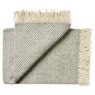 Silkeborg Uldspinderi plaid - Bornholm Light Grey