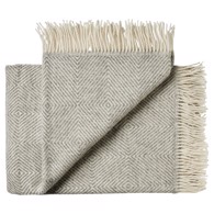 Silkeborg Uldspinderi plaid - Fanø 140 x 240 cm Light Nordic Grey