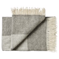 Silkeborg Uldspinderi plaid - Venø Light Nordic Grey