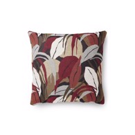 Compliments pude - Magnolia Leaf 50 x 50 cm Red 