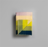 Røros Tweed plaid - Åsmund Gradient Yellow/blue