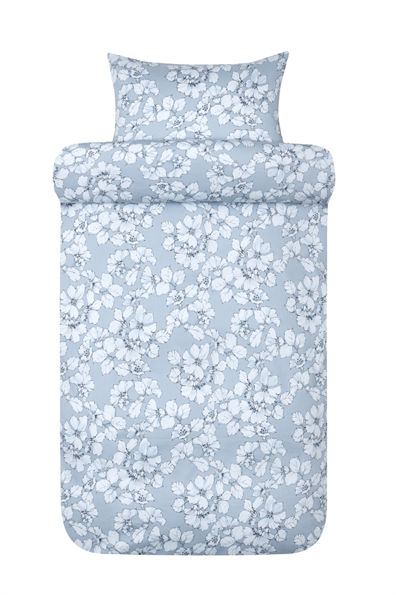 Høie of Scandinavia sengetøj - Amelia 200 x 220 cm Dusty Blue