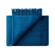Silkeborg Uldspinderi plaid - Athen Petrol Blue