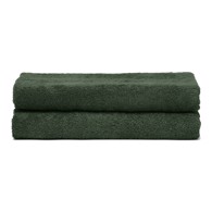 Wonder Living Bambus Håndklæde - 50 x 70 cm - Dark Green
