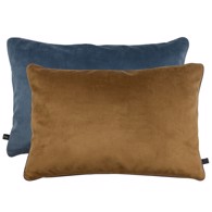 Mette Ditmer Pude - Block 40 x 60 cm Tobacco/dust blue